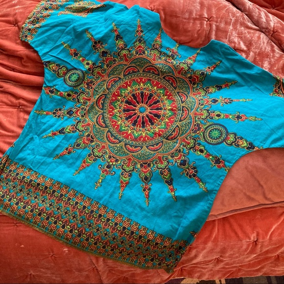 Colorful Psychedelic Tunic - Picture 2 of 3
